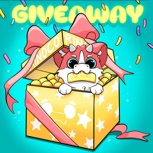 HEBEE77's tweet photo. 🧧 GIVEAWAY 🧧   

Prize:  x5 Rinoco WL    
Requirements:  

1) Like + Retweet this tweet    
2) Tag 3 friends in the comments  
3) Join https://t.co/ADlOMKwZn7
4) Follow @RinocoOfficial

$SUI $BLUB #TOKEN2049Week https://t.co/w2lVlM7LYp