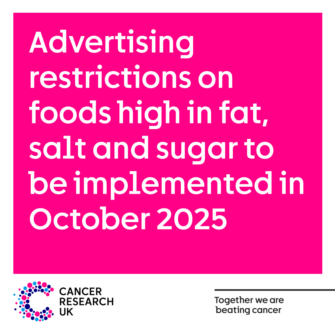 Cancer Research UK Policy tweet media