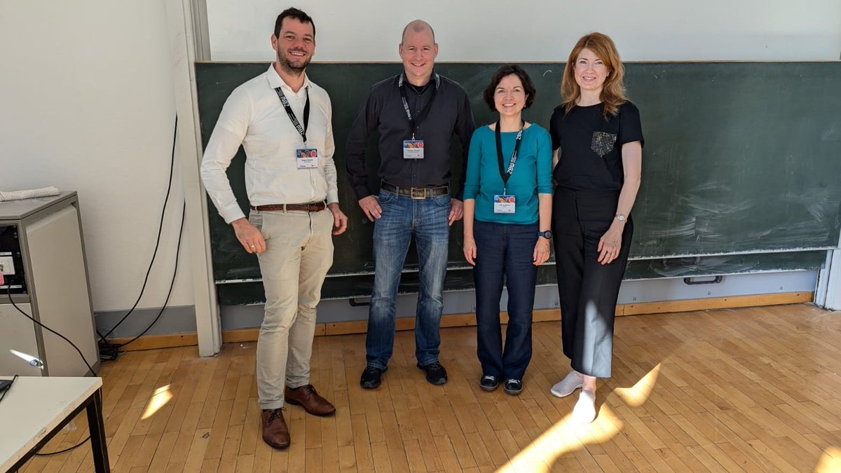 Our session featured exciting presentations from Anastasia Danilov, <a href="/simeonschudy/">Simeon Schudy🏳️‍🌈🇺🇦</a>, and Christian Zehnder. Thanks to everyone who attended, and our new head @AnjaSchottner for organizing!