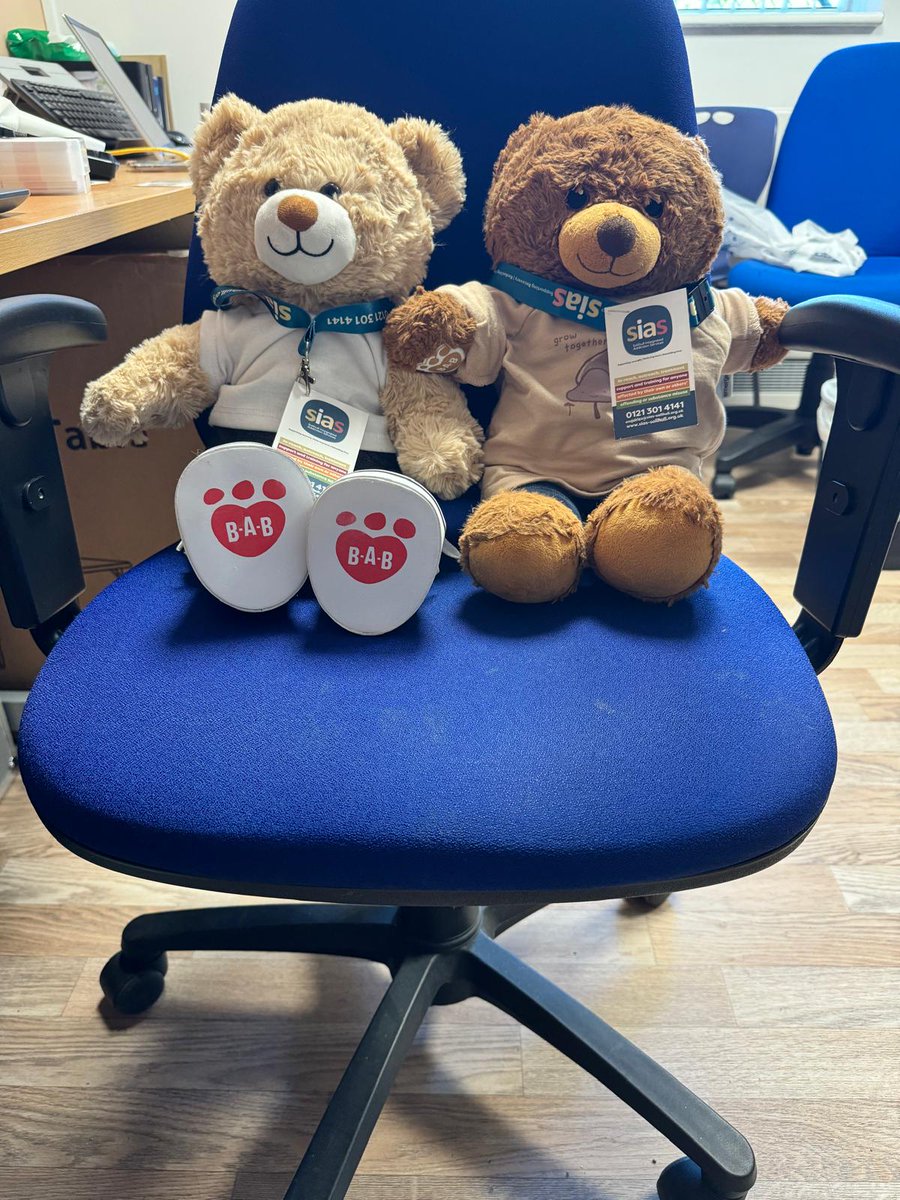 Baby Si and Big Si are ready for work!
#SIAS #Bears #BigSi #BabySi