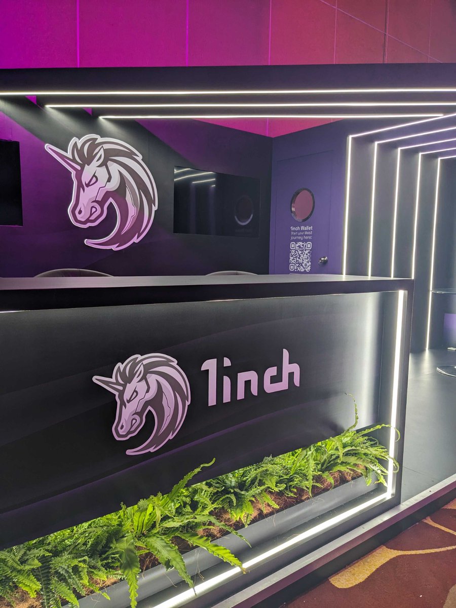 tokencom_'s tweet image. You may have stopped believing in unicorns, but they never stopped believing in you. 🦄 

DeFi the odds with us—see you tomorrow, @1inch! ✨

#Token2049 #TokencomToken2049Takeover #TokenSquared