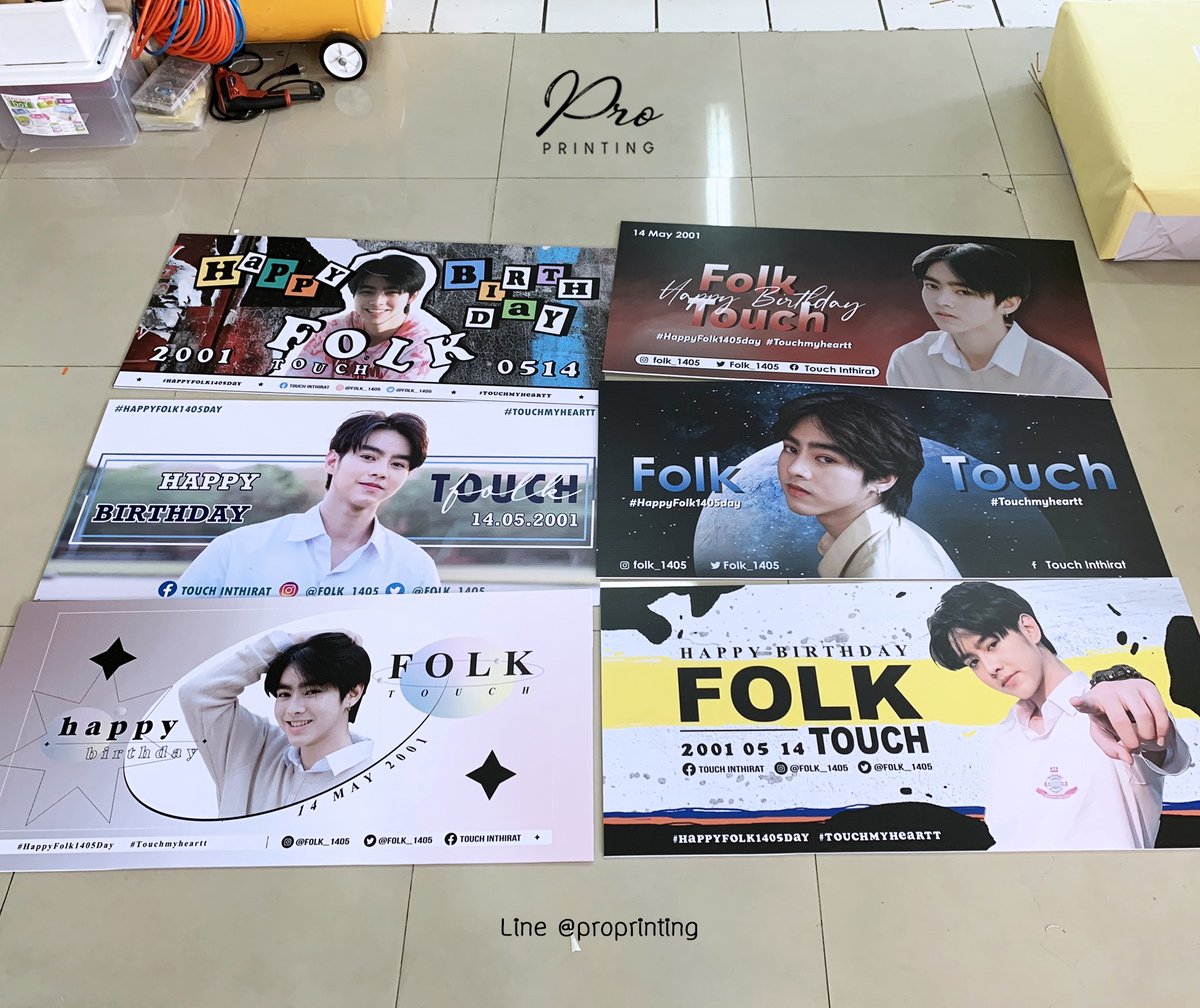 Pro printing กรอบแคนวาส สแตนดี้ ป้ายฟิวเจอร์บอร์ด tweet media