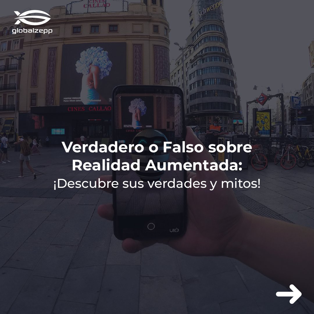 Globalzepp's tweet photo. ¡Pon a prueba tus conocimientos sobre Realidad Aumentada!

#RealidadAumentada #AR #Tecnologíadigital #VerdaderooFalso #SabiasQue #Globalzepp https://t.co/HAgHMW7krp