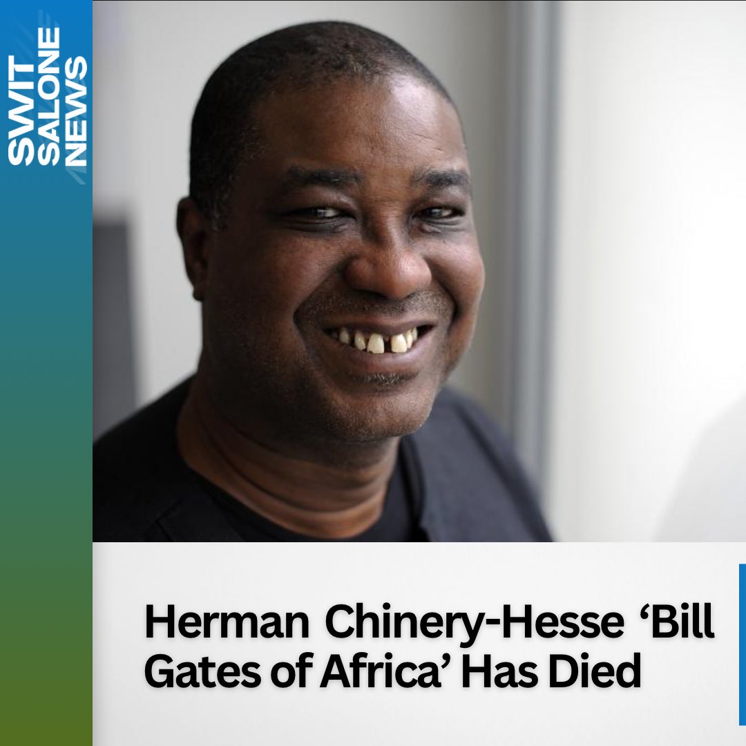 Sad News

Ghanaian Tech Pioneer Herman Chinery-Hesse Has Died at 61 | 🔗 shorturl.at/AwOEU |

The African tech community is waking up to shocking news this morning: Herman Chinery-Hesse has died in Accra. #ghana