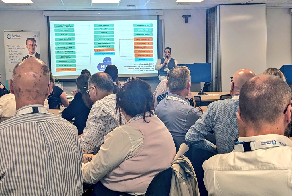 GreatNorthCare's tweet photo. Last week we hosted an engaging session with senior health and social care leaders from across the North East and North Cumbria, and some of our Shared Care Record colleagues further afield too!
High on the agenda was shaping our future priorities for 2025 and beyond.
#gncr https://t.co/AtuJghg6gP