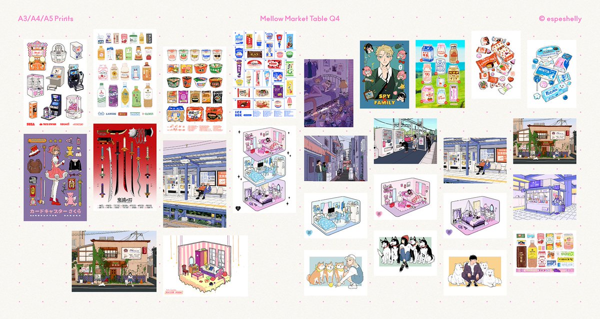 espeshelly's tweet image. Super excited to be in Melbourne this weekend for Mellow Market!! Come visit me at Table Q4 if you're around 💘
🍒 10am-5pm, 21-22 September
🍒 Crown Conference Centre
🍒 Visit Mellow Art Market's website for ticket details!!