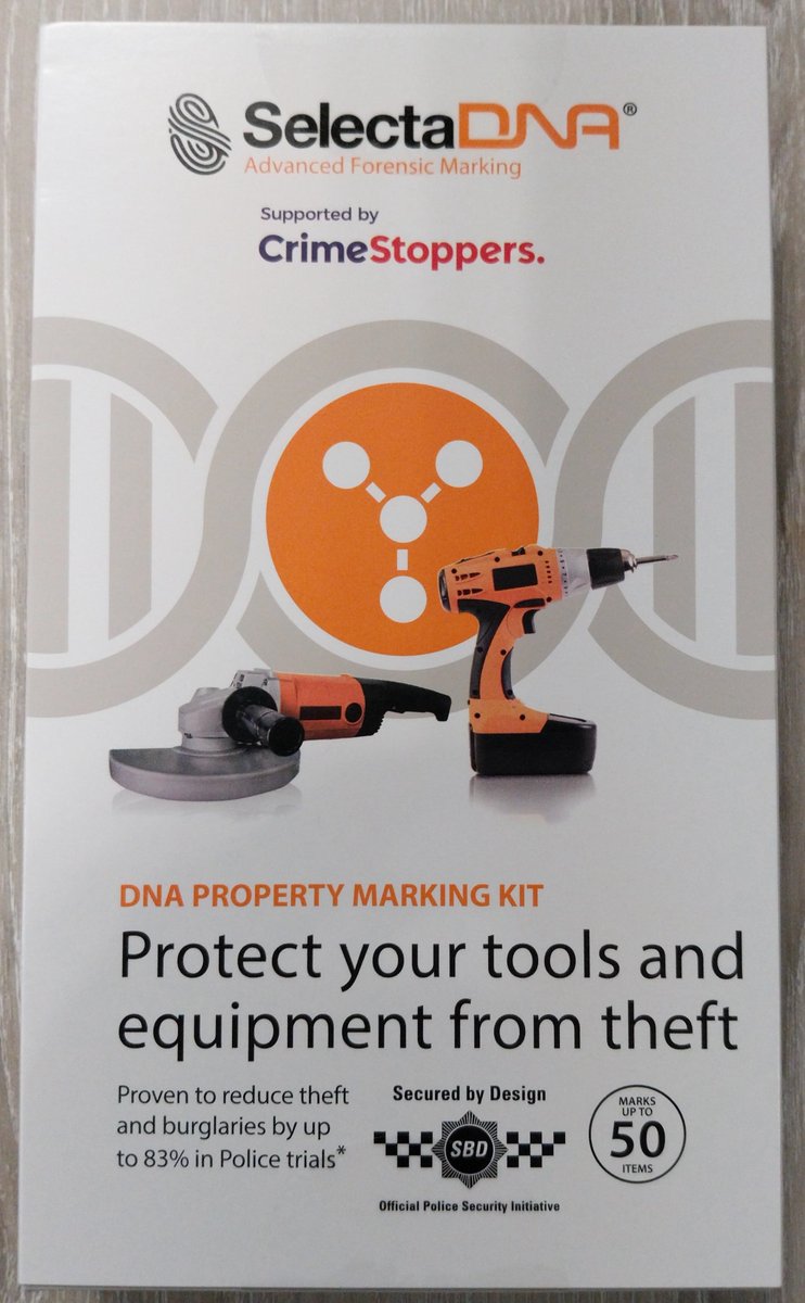 COMMUNITY ENGAGEMENT EVENT offering FREE #SelectaDNA #PropertyMarking Kits!  Tuesday, 17th September 10h30 - 17h00
#Epsom’s Safer Neighbourhoods Team #SNT will be handing out FREE tool marking kits at the Epsom Town Hall, KT19 5BY. See further details... 
spkl.io/6016f1Wjj
