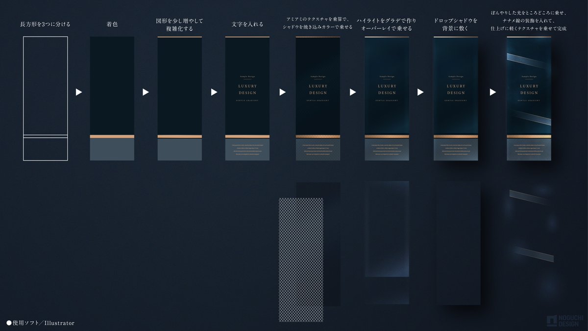 n_seitan's tweet image. 誰得ですが、このスリムタバコみたいなオブジェクトの作り方です
イラストは全く書けないので、テクスチャ等でごまかしつつそれっぽく見えるよう頑張っています