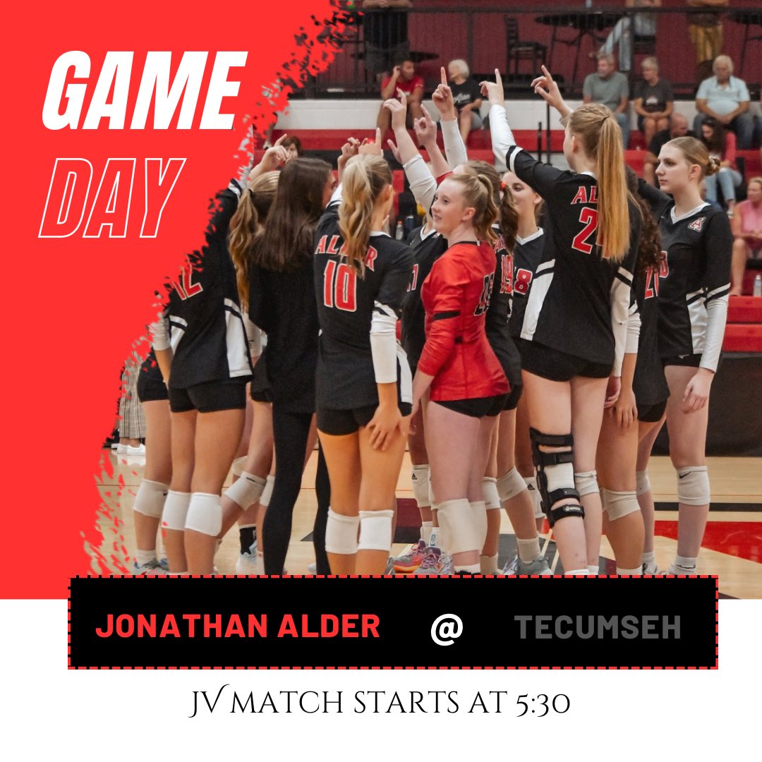 At Tecumseh tonight! JV and Varsity only. JV match starts at 5:30. Beat Arrows!