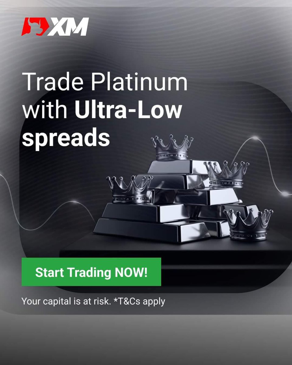 FxSadia's tweet image. Experience Platinum Trading Like Never Before—Enjoy Ultra Low Spreads and Maximize Your Profits!
🔗 
clicks.pipaffiliates.com/c?c=503688&amp;amp;l=e…

_XM
#XM #XMPakistan #LearnwithXM #XMEducation #OnlineTrading #TradewithXM