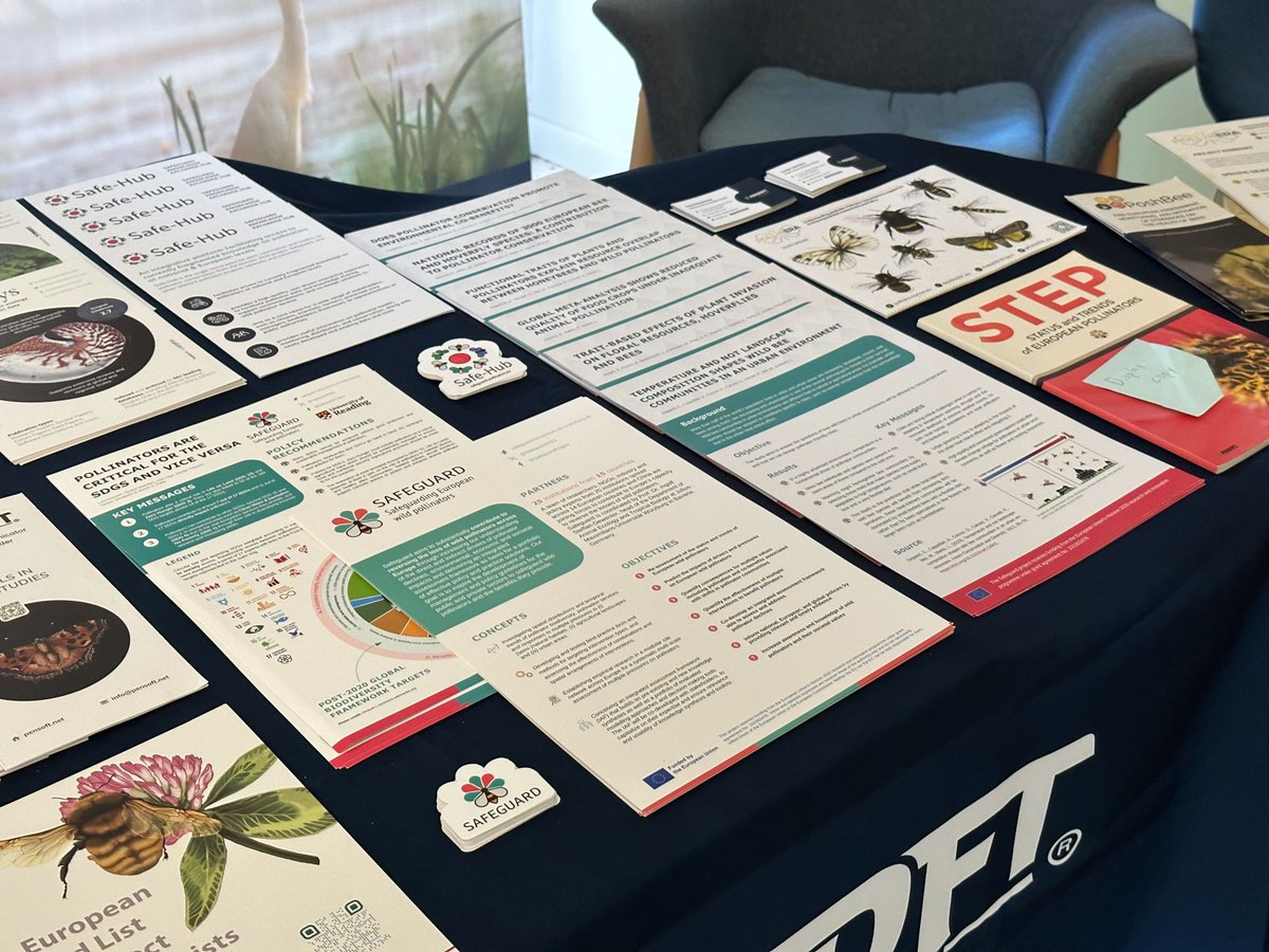 Safeguard participated in the 9th Student Conference on Conservation Science #SCCSEurope2024 💡

During the event, project partners hosted informative workshops &amp; plenaries, while project materials were showcased at <a href="/Pensoft/">Pensoft</a>'s exhibition table.

🔎 safeguard.biozentrum.uni-wuerzburg.de/News/ViewNews.…