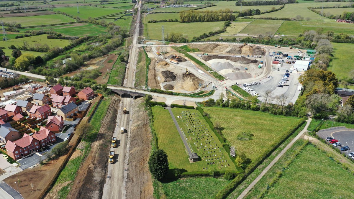 Richard Crouch (DronePix) (@richardcrouch1) on Twitter photo @ewrconsortium <a href="/ProgressEast/">East West Rail progress</a> <a href="/eastwestrail/">East West Rail</a>
pictures showing that East West Rail used a field by the construction of the Winslow Train Station, 2 was taken in 2021 the others taken today well done to East West Rail to restoring the landscape but will HS2 do the same. @ewrconsortium <a href="/ProgressEast/">East West Rail progress</a> <a href="/eastwestrail/">East West Rail</a>
pictures showing that East West Rail used a field by the construction of the Winslow Train Station, 2 was taken in 2021 the others taken today well done to East West Rail to restoring the landscape but will HS2 do the same.