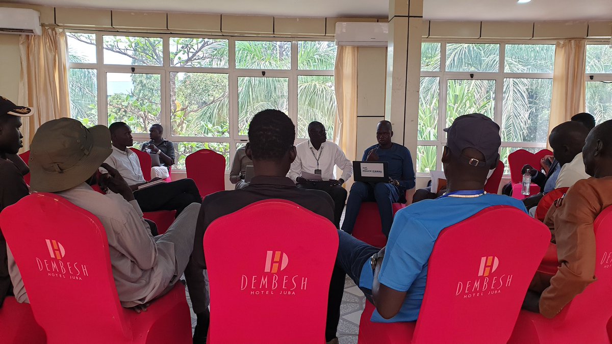 robalancaster's tweet photo. Murle, Dinka and Nuer delegates, and partners, in Juba to work on agenda setting for next ICGS meeting #soupoftheday #ssot @PeaceCanal @Peaceforce @RSRTFSouthSudan https://t.co/OYmD71uadw