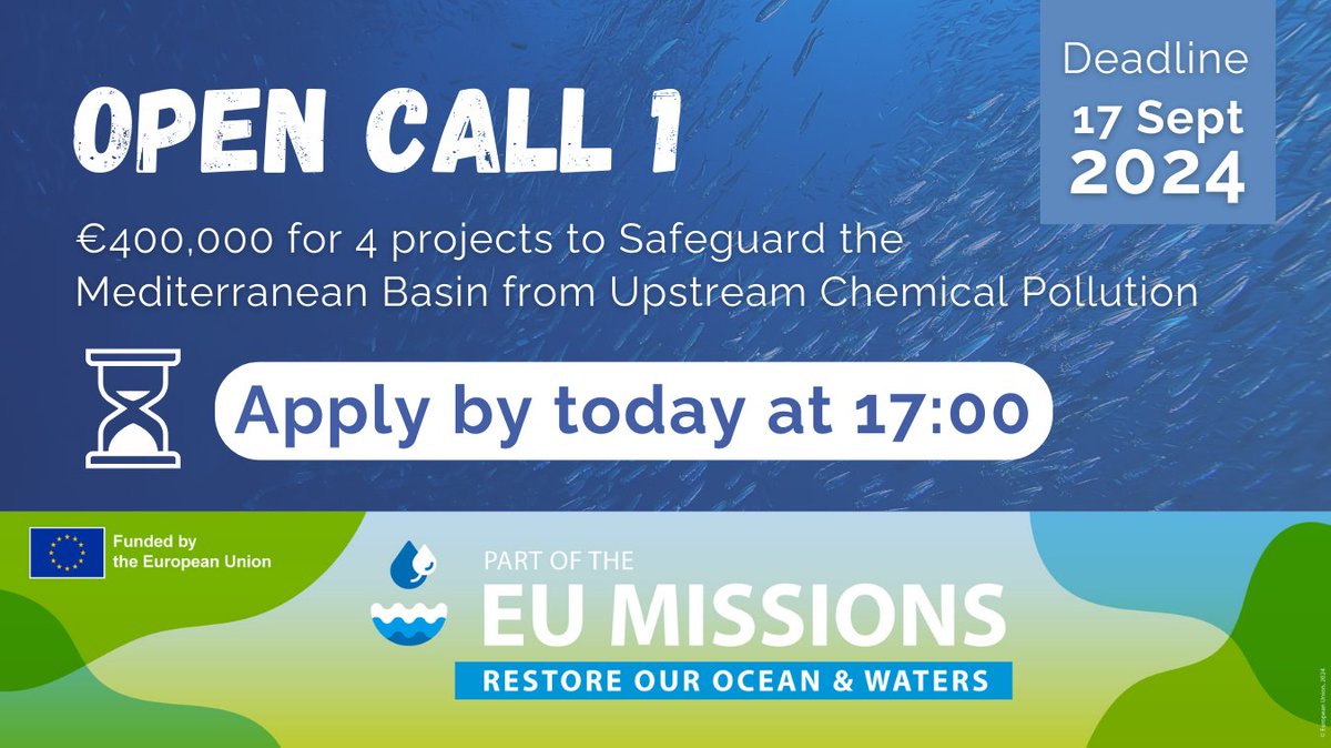 🚨🚀 Today is the day! Finalize and submit your iMERMAID OC1 applications by 17.00 CET today!

IMERMAID will provide €400k to 4 projects who will be part of our project for 9 months.

 👉 buff.ly/4e4v1fE