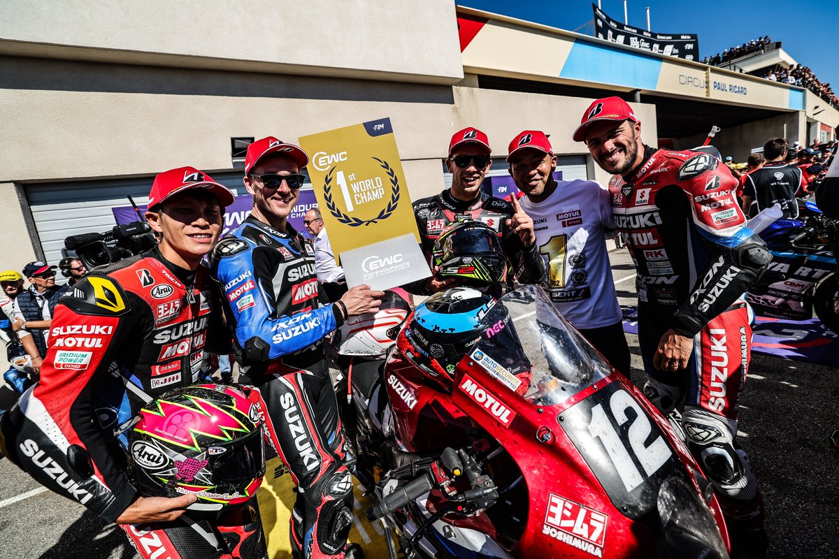 MOTUL Japan (@motuljapan) on Twitter photo 9/14-15に開催されたボルドール24時間レースで見事、YOSHIMURA SERT Motulが優勝!!!
この勝利によりチームは2024年FIM EWC世界選手権のシリーズチャンピオン獲得。
これからもMotulは高性能な製品で勝利をサポートしていきます!
@yoshimura_sert_motul
<a href="/Yoshimura_JPN/">ヨシムラジャパン YoshimuraJPN</a>
#PoweredByMotul 9/14-15に開催されたボルドール24時間レースで見事、YOSHIMURA SERT Motulが優勝!!!
この勝利によりチームは2024年FIM EWC世界選手権のシリーズチャンピオン獲得。
これからもMotulは高性能な製品で勝利をサポートしていきます!
@yoshimura_sert_motul
<a href="/Yoshimura_JPN/">ヨシムラジャパン YoshimuraJPN</a>
#PoweredByMotul