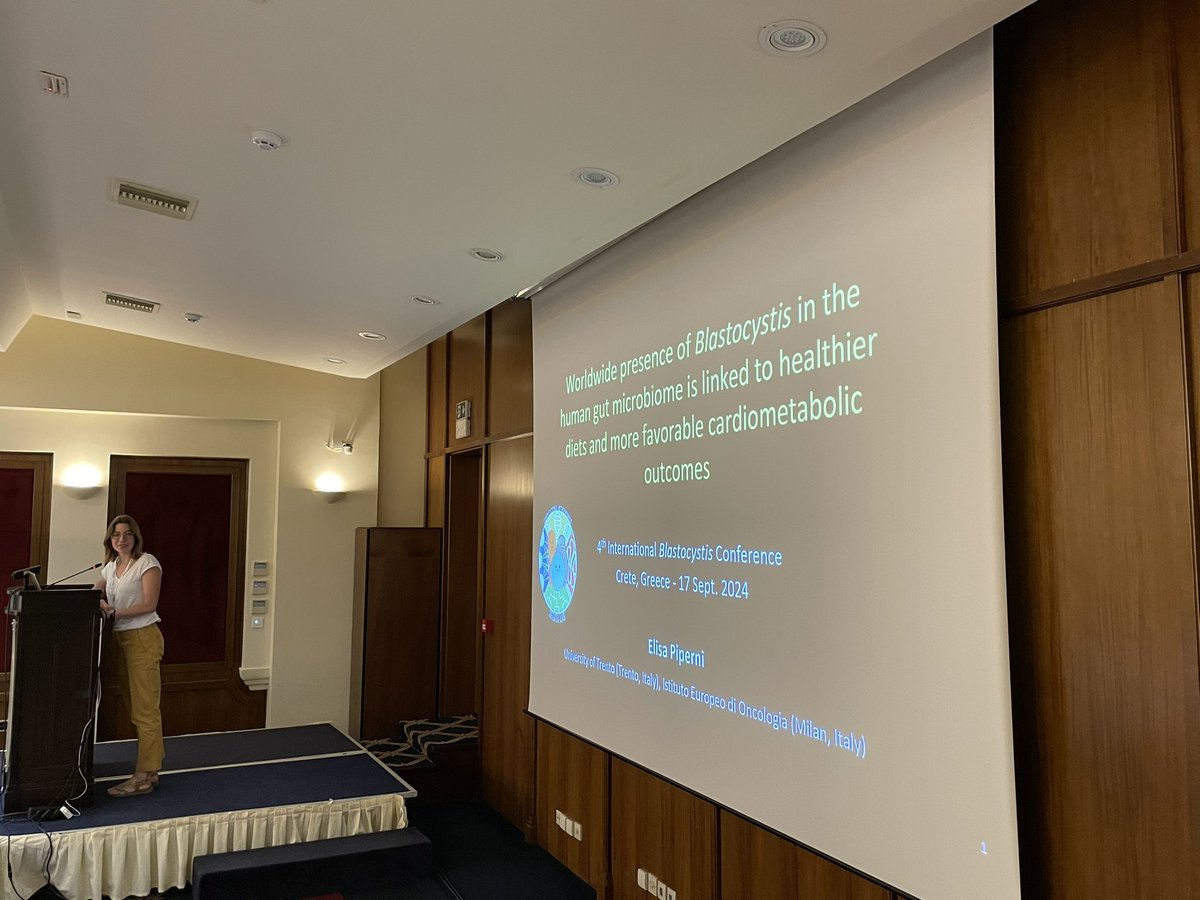 Dr. Anastasios Tsaousis (@adtsaousis) on Twitter photo Elisa <a href="/elisapiperni/">Elisa Piperni</a> is presenting her work on #Blastocystis screening in the largest cohort investigated so far! #Blastocystis24 <a href="/MicrobioSoc/">Microbiology Society</a> <a href="/BlastocystisC/">BlastocystisCOST</a> <a href="/nsegata/">Nicola Segata</a> Elisa <a href="/elisapiperni/">Elisa Piperni</a> is presenting her work on #Blastocystis screening in the largest cohort investigated so far! #Blastocystis24 <a href="/MicrobioSoc/">Microbiology Society</a> <a href="/BlastocystisC/">BlastocystisCOST</a> <a href="/nsegata/">Nicola Segata</a>