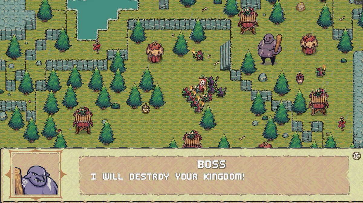 oleksii_kls's tweet photo. @__Alinu4__  and I just added a new boss to our game. Share your thoughts! 😊

Game: Towers &amp; Goblins: The Last Stand
Steam page: https://t.co/AX7qizE5ns

#gamedev #games #gaming #Steam #towerdefense #rts #pcgames #indiegame #strategy #gamingpc #indiegames #2d #pixelart https://t.co/BMn5w04EeB