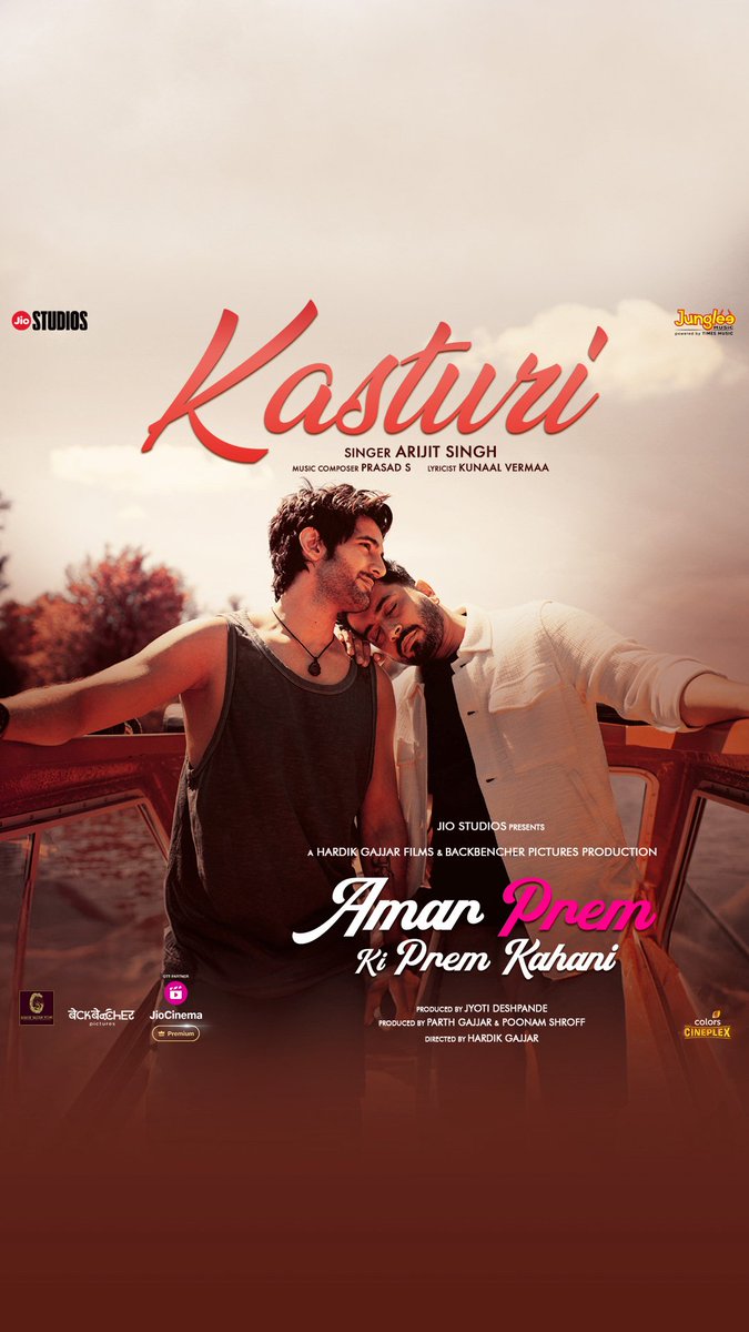 jiostudios's tweet image. A soulful melody by Arijit Singh celebrating the deep and heartfelt bond between two souls.
#Kasturi is out now only on Times Music.
Link: youtu.be/9R3qF-j5gZ4
Watch #AmarPremKiPremKahani streaming from, 4th October 2024 only on #JioCinemaPremium
@arijitSingh…