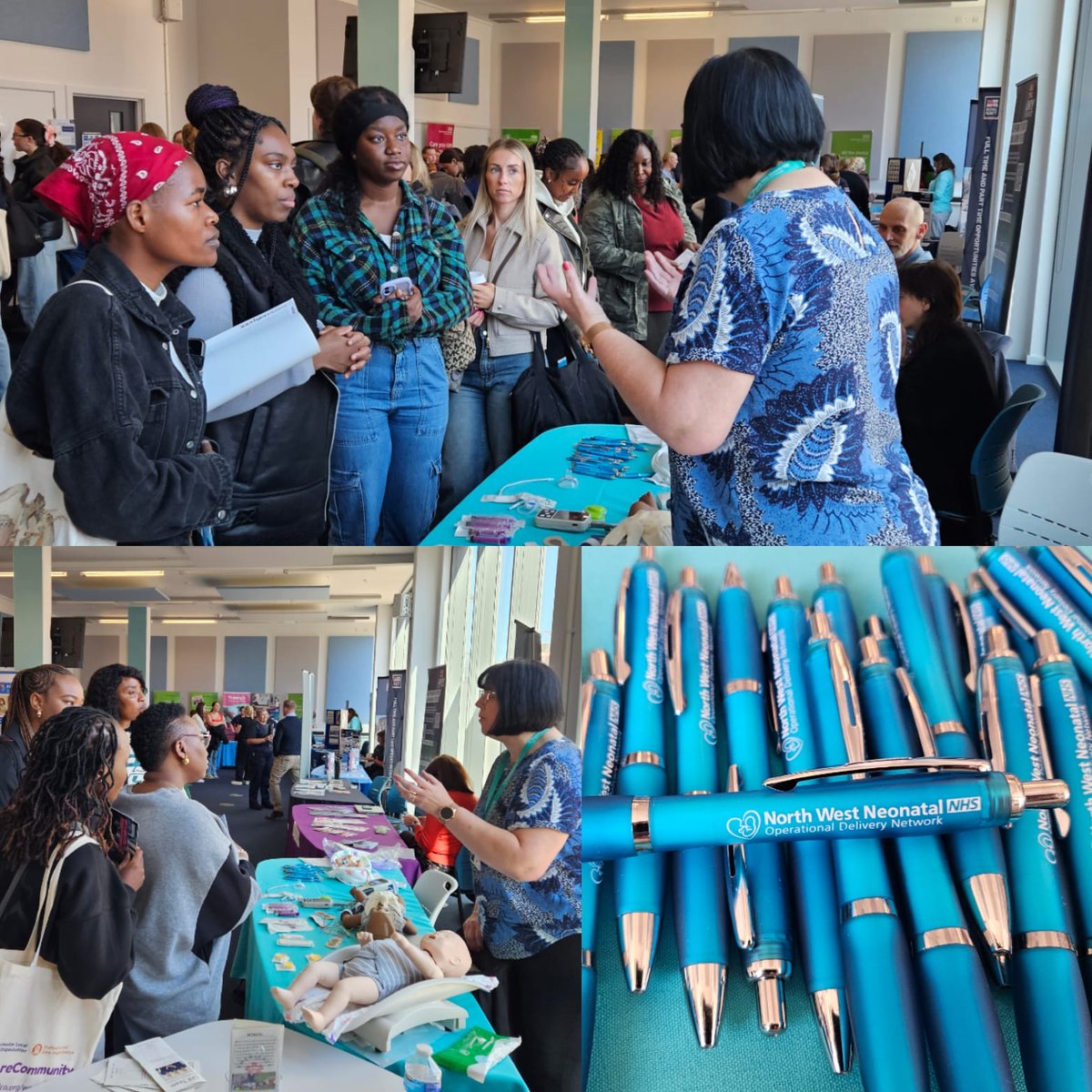 Nat &amp; Rosie, promoting all things neonatal nursing at the Nursing Employability Conference, Manchester Uni! We know you’ll inspire those you meet. #beaneonatalnurse Check out more at our website:#beaNeonatalNurse –  neonatalnetwork.co.uk