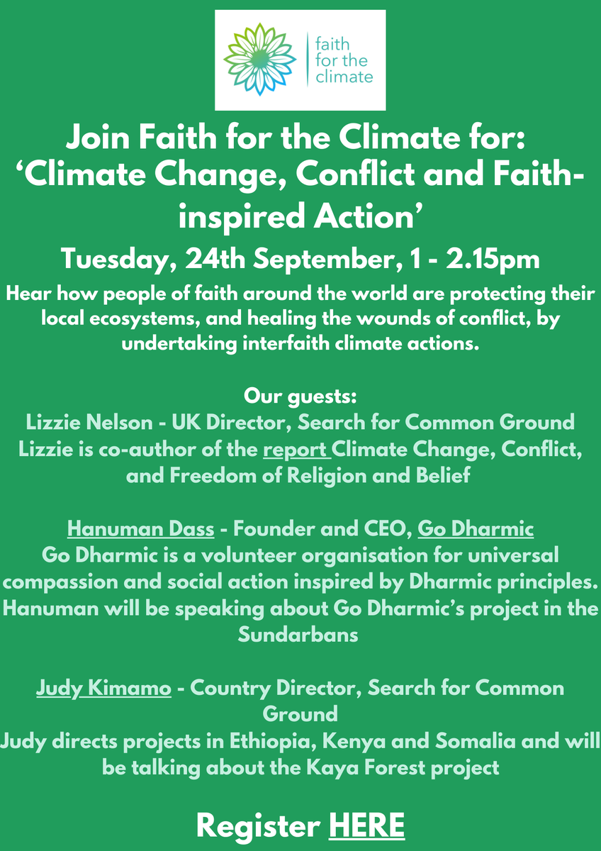 Faith for the Climate Network tweet media