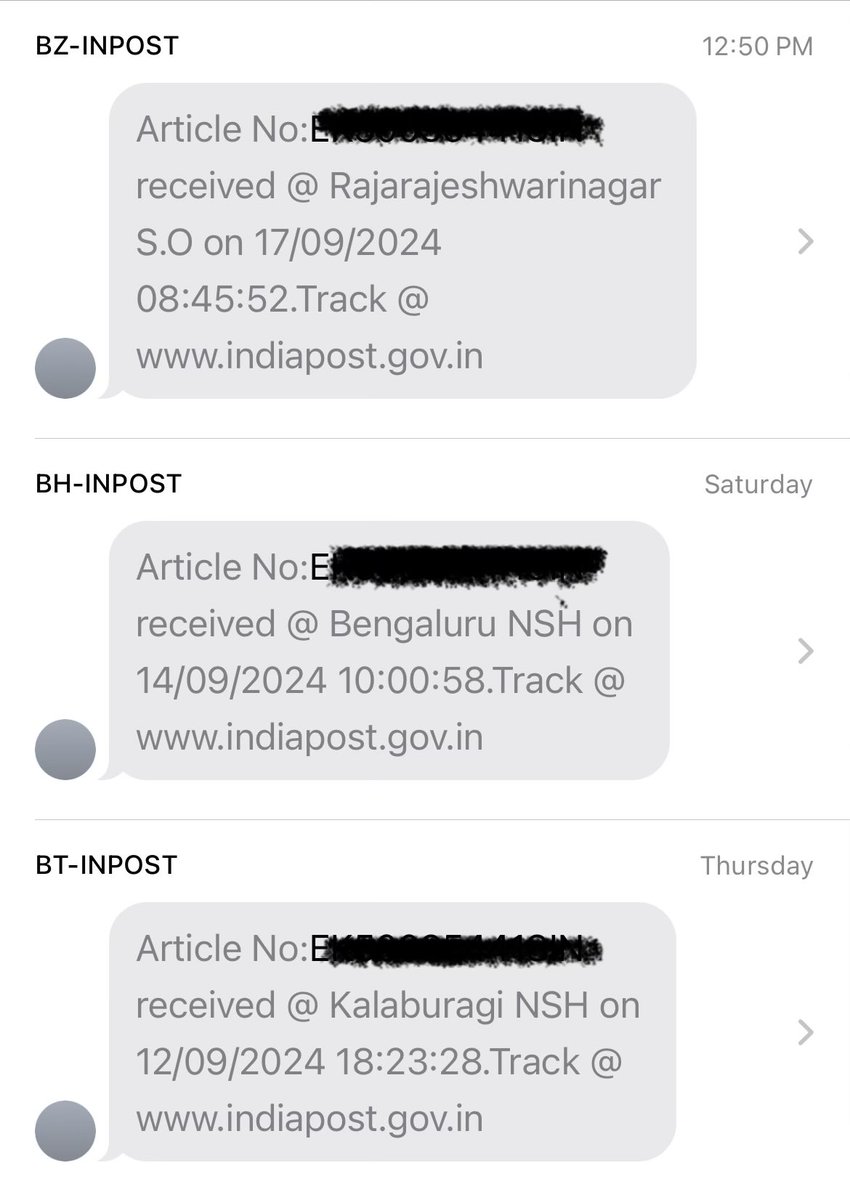 Rangaraodesai's tweet photo. @IndiaPostOffice 
Why should we call it as speed post if the package is not delivered in 6 days within Karnataka???
Sent on Thursday and it’s Tuesday evening and still not delivered!!!
Probably, that’s the reason for people opting for  #courier services?! https://t.co/Lr3ETpCunp