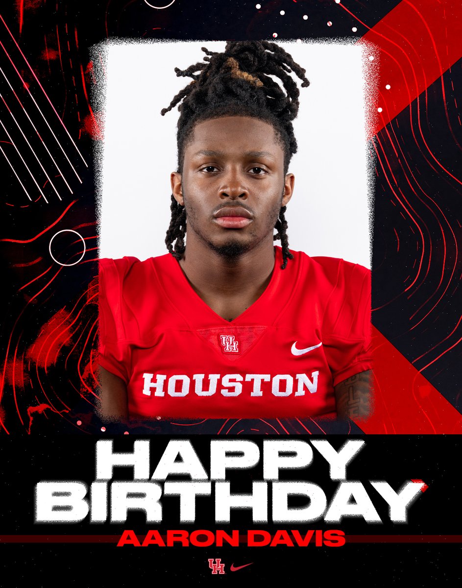 Happy Birthday, Aaron!

#GoCoogs