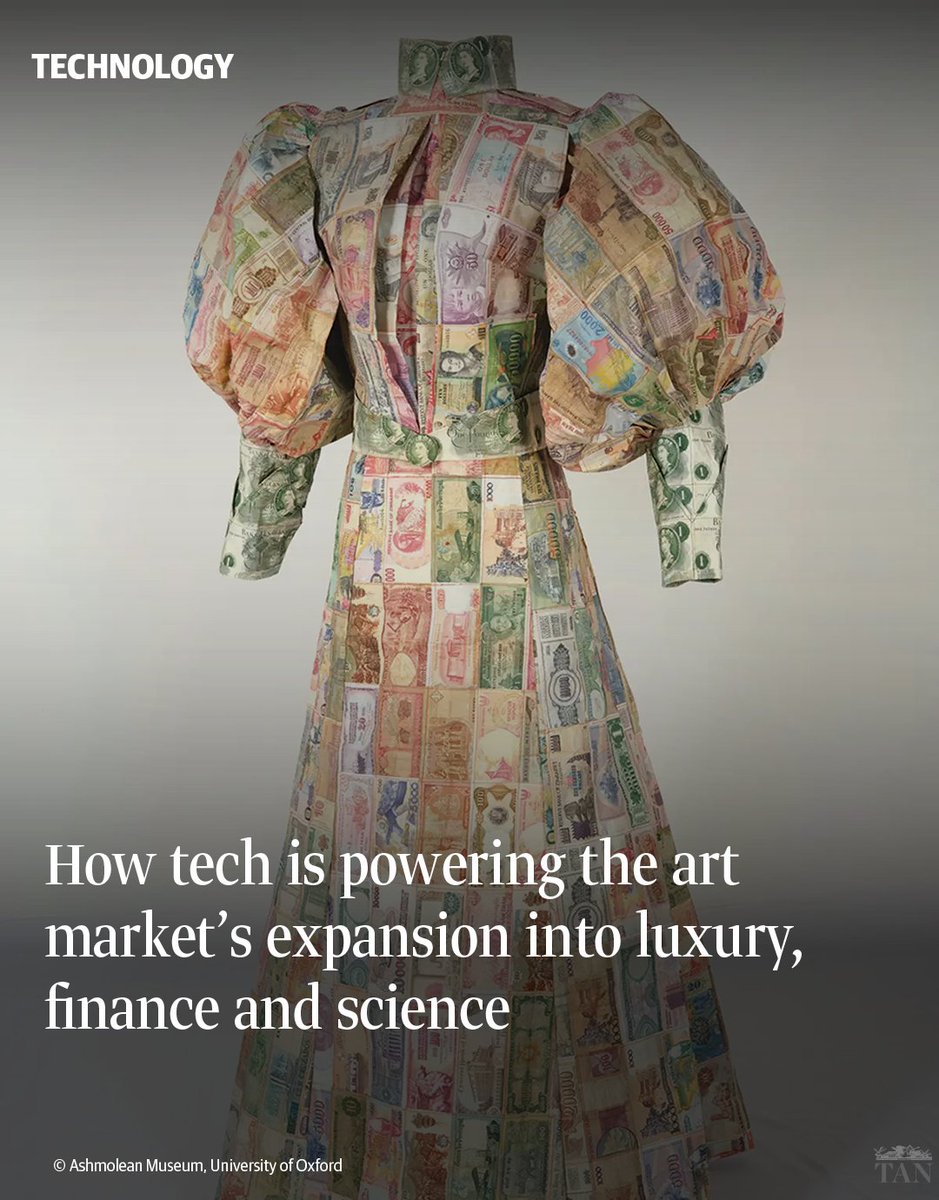 Tech is transforming the art market with blockchain, NFTs, and AI, reshaping how art is certified, transacted, and created, while blending art with luxury and digital culture

ow.ly/vPX050Tp0xR