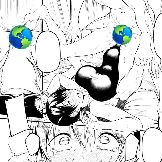 ひっくり返して追撃♡ 