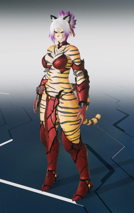 虎肌手に仕入れたからトラ顔作ったった。
露出の高い衣装着せたくなるよなぁ!
#PSO2_NGS 