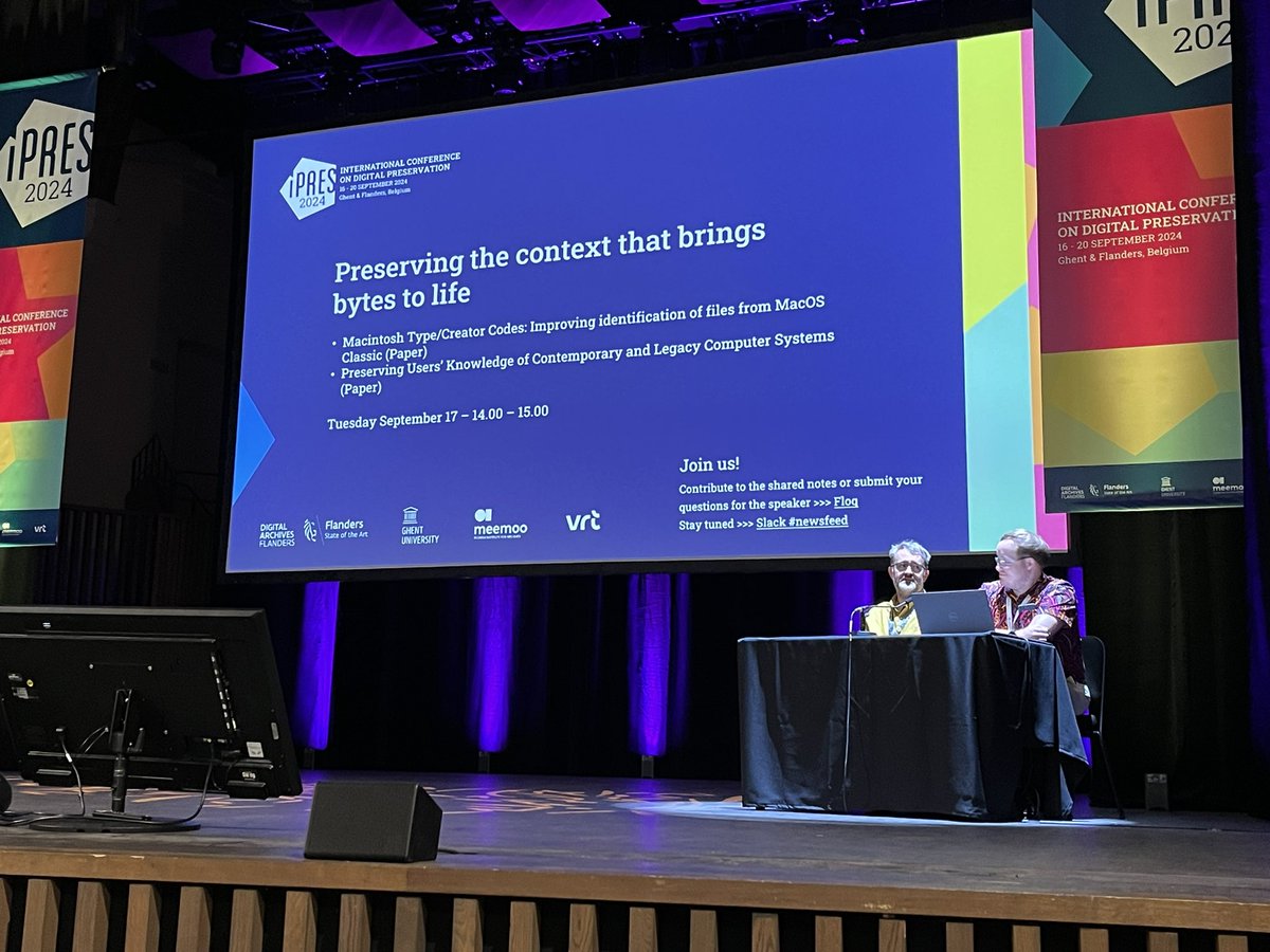 “Preserving the context that brings bytes to life” #iPRES2024 #digitalpreservation Tyler Thorsted, Brigham Young University  “Macintosh Type / Creator Codes”