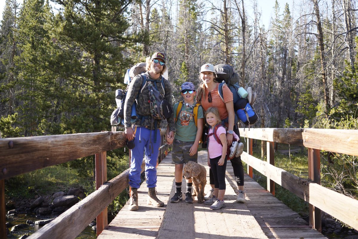 trevorslund's tweet photo. First family backpacking trip to the Unitas https://t.co/HbPPxcmutK