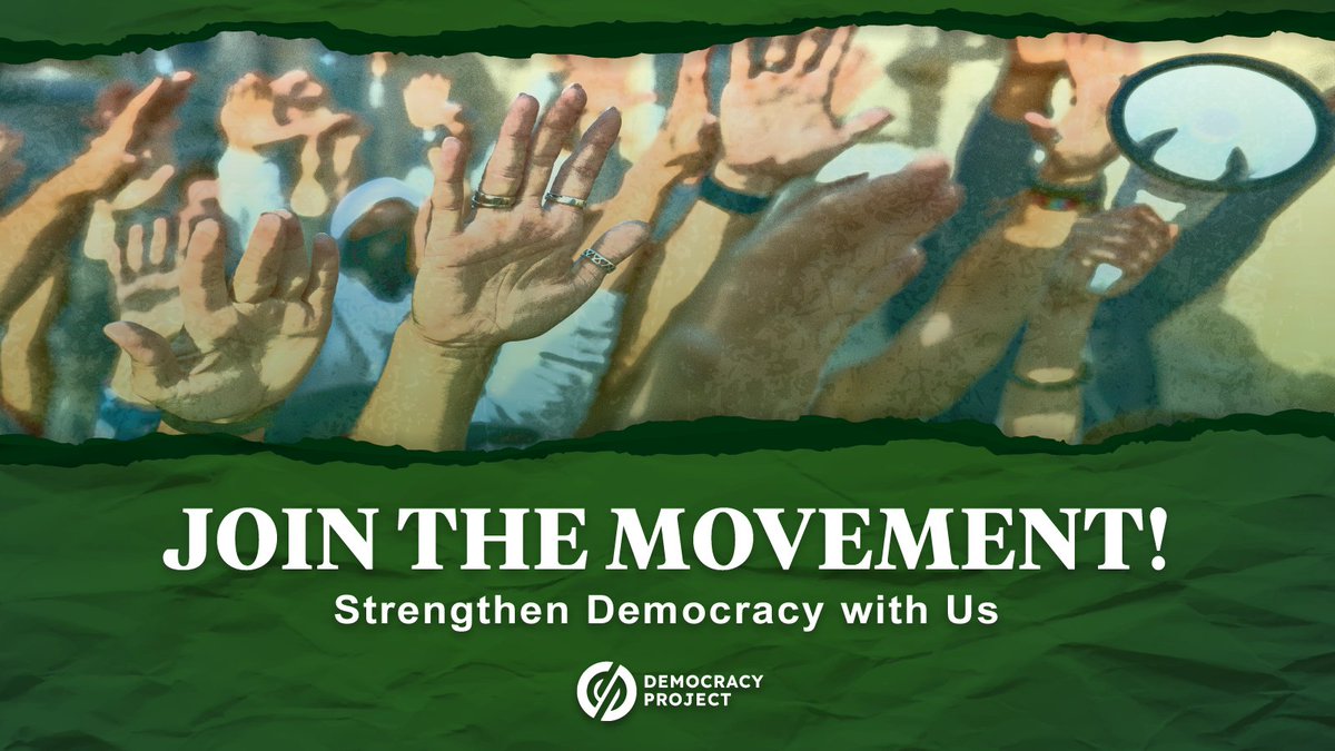 Democracy is calling. Are you ready to lead the change?