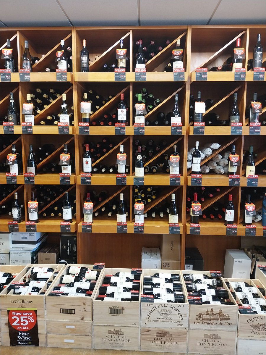 Wow! 1st day of our #FineWine promotion and we are selling out of some lines already!

But don't worry, we still have many beautiful wines to choose from! 

Pop into #MajesticBishopsStortford to get up to 25% off when you mix any 6 bottles.
