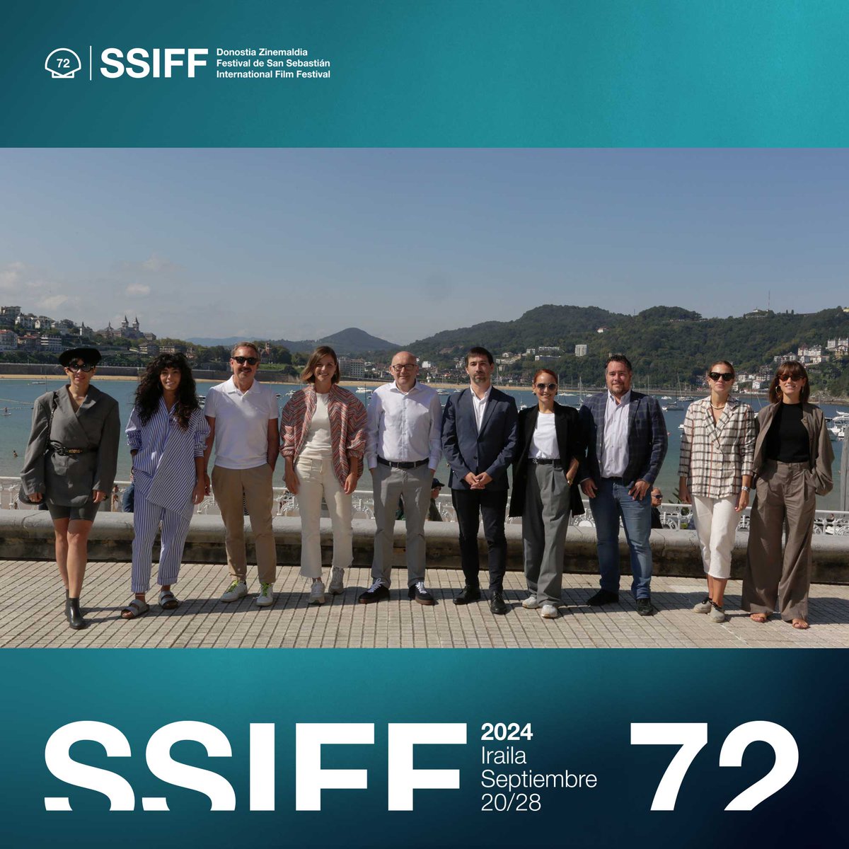 sansebastianfes's tweet photo. #72SSIFF 👗 Once firmas de moda vasca vestirán a las estrellas del @sansebastianfes.

📸 Por octavo año consecutivo, el proyecto Vistiendo a las estrellas permitirá impulsar y visibilizar la #modavasca con los looks creados por diseñadores locales para los actores y actrices en sus apariciones públicas, así como presentadores y directores de galas.

👚 Las once firmas seleccionadas han sido: Amaia Albes, Inés de la Rosa, @IngeZubeldia, Joyería González Larrauri, @joyeriaMunoa, @isabelzapardiez, Kevin Blandin, @LoreakMendian, Noventa Grados, Sastrería Aldabaldetreku y SKFK.

🌐 https://t.co/x1b1ZFmpIL