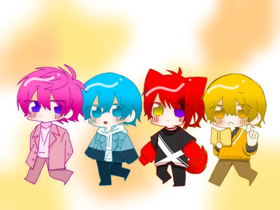 あや。さんの線画塗らせていただきました！
ちびキャラ可愛い(◍︎´꒳`◍︎)