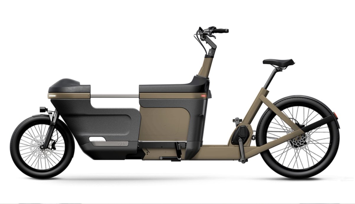 Flexibel, utdragbar lastcykel, ännu inte i produktion. cyclr.eu