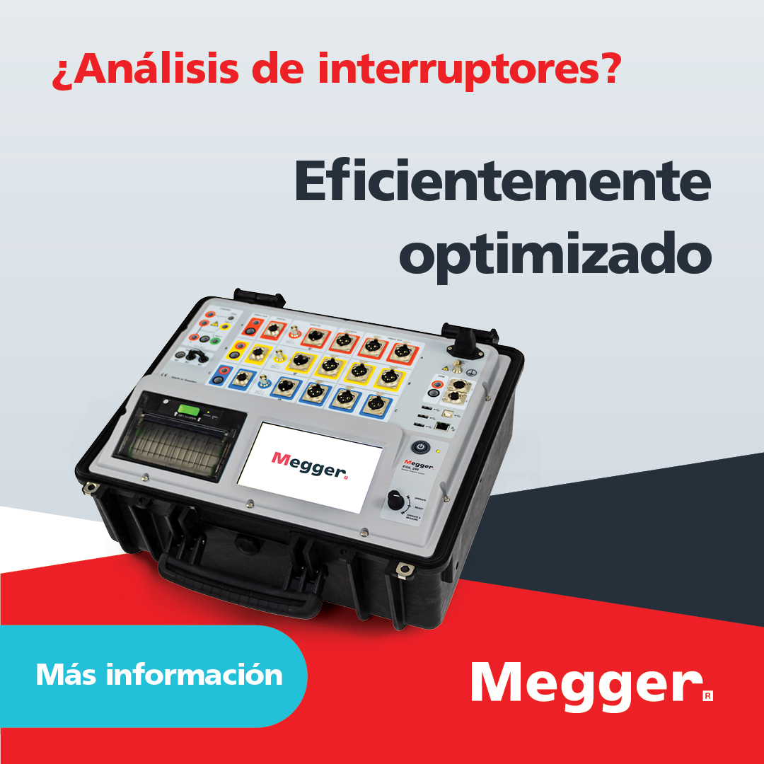 Problemas com testes de #interruptores? Simplifique ligações, reduza tempos e obtenha #relatórios fáceis com o EGIL200 da Megger. Otimize o seu fluxo de #trabalho e tome o controlo. Descubra mais: ow.ly/gpBn50ToZYf