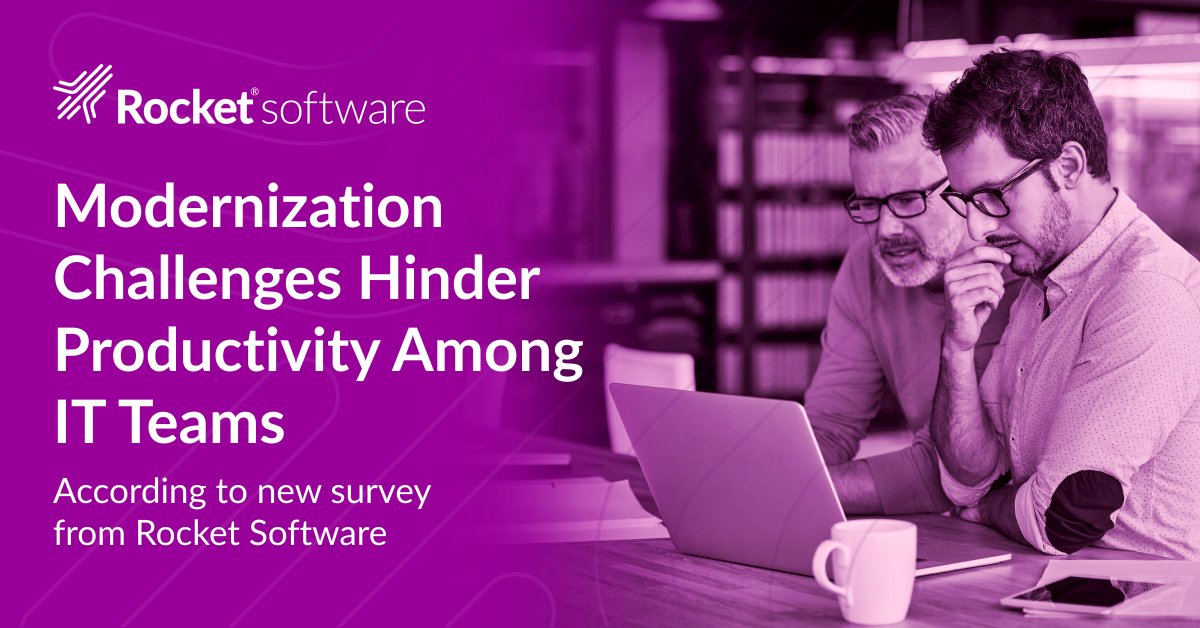 Rocket Software commissioned @Forrester Consulting to survey IT decision-makers to evaluate the state of IT modernization strategies involving the #mainframe. The results show that transforming your IT environment is critical to transforming your business.