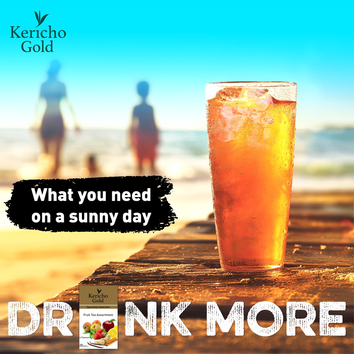 Bright days call for bright flavors. Sip on Kericho Gold Fruit Tea Assortment and let the sunshine in 🍒🌞.

#DrinkMore #KerichoGold