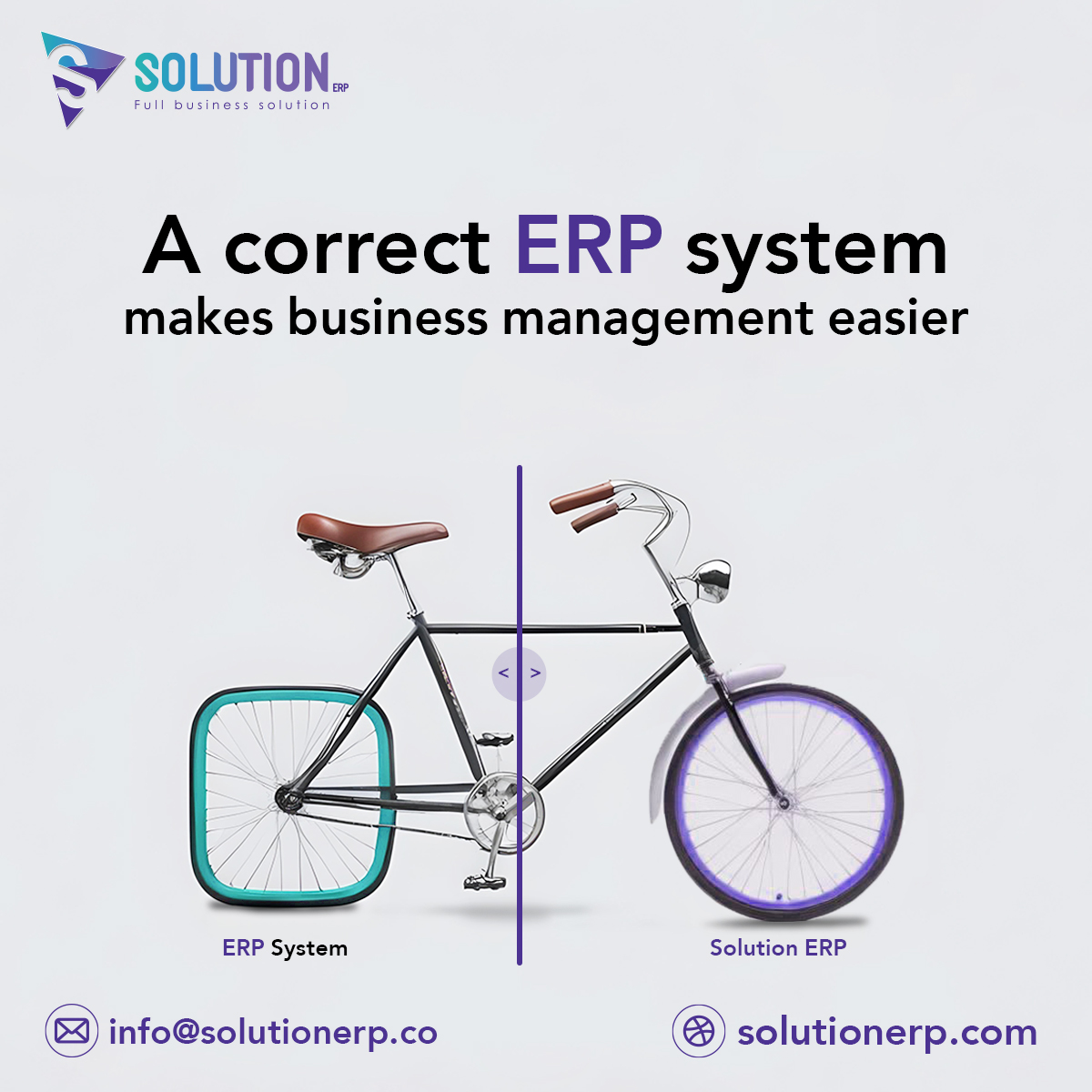 solution_erp's tweet photo. اختيار نظام ERP الصحيح هو الفرق بين السير بصعوبة أو الانطلاق بسرعة 🚴‍♂️!
مع Solution ERP، أعمالك تصبح أسهل وأكثر كفاءة.
اختر الصح ! 💼💡

"Choosing the right ERP system is the difference between struggling and moving forward 🚴‍♂️!
With Solution ERP, your business becomes smoother and more efficient.
Choose right ! 💼💡

🚀 contact now:
📧 info@solutionerp.co
🌐 https://t.co/Hy3oVB0nWF