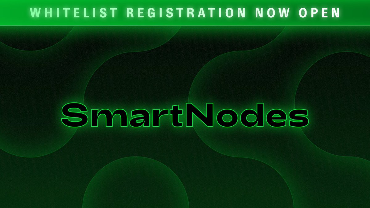SmartNode Whitelist Sale Registration is OPEN 🚨

SmartNode = Endless Benefits:
👉 10% airdrop with up to 30% Reward Pool 💰
👉 Passive-Income Rewards for validating the future $EARNM Layer 2 ⛓️
👉 Physical $EARNM EarnPhone 📲

Limited availability — once they’re gone, well,