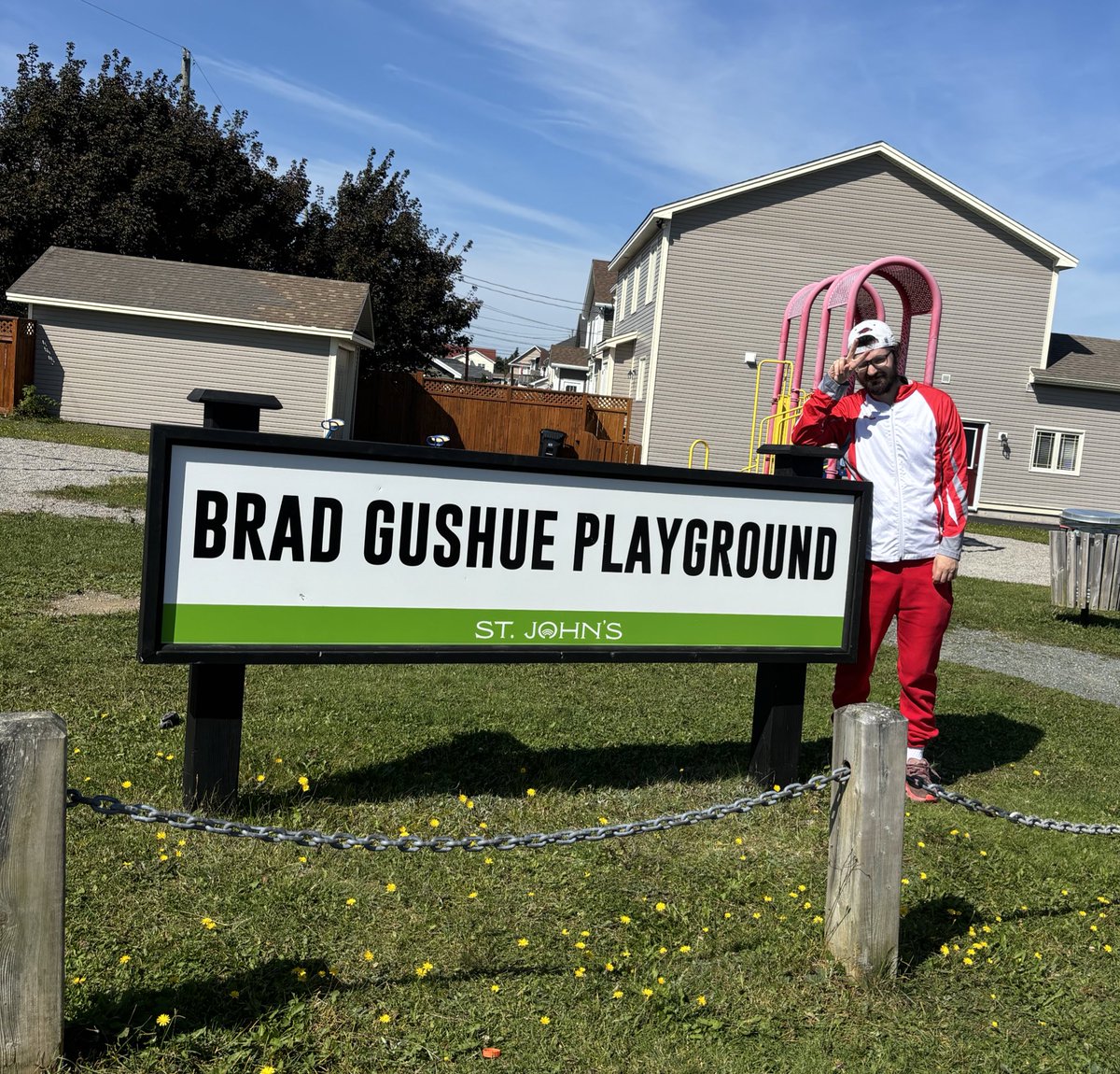 No trip to Newfoundland is complete without a visit to Brad Gushue Playground.