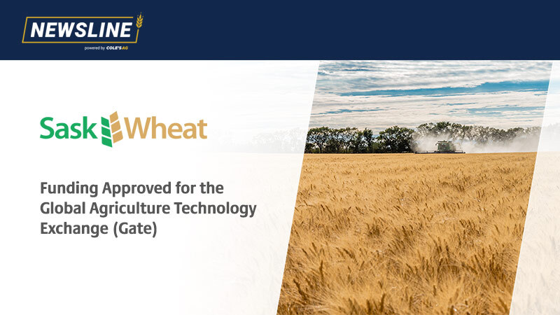 Newsline_ag's tweet photo. NEWS RELEASE: Funding Approved for the Global Agriculture Technology Exchange (Gate)
https://t.co/TiIhBDZUKy
@SaskWheat #cdnag https://t.co/HqULObMiD7