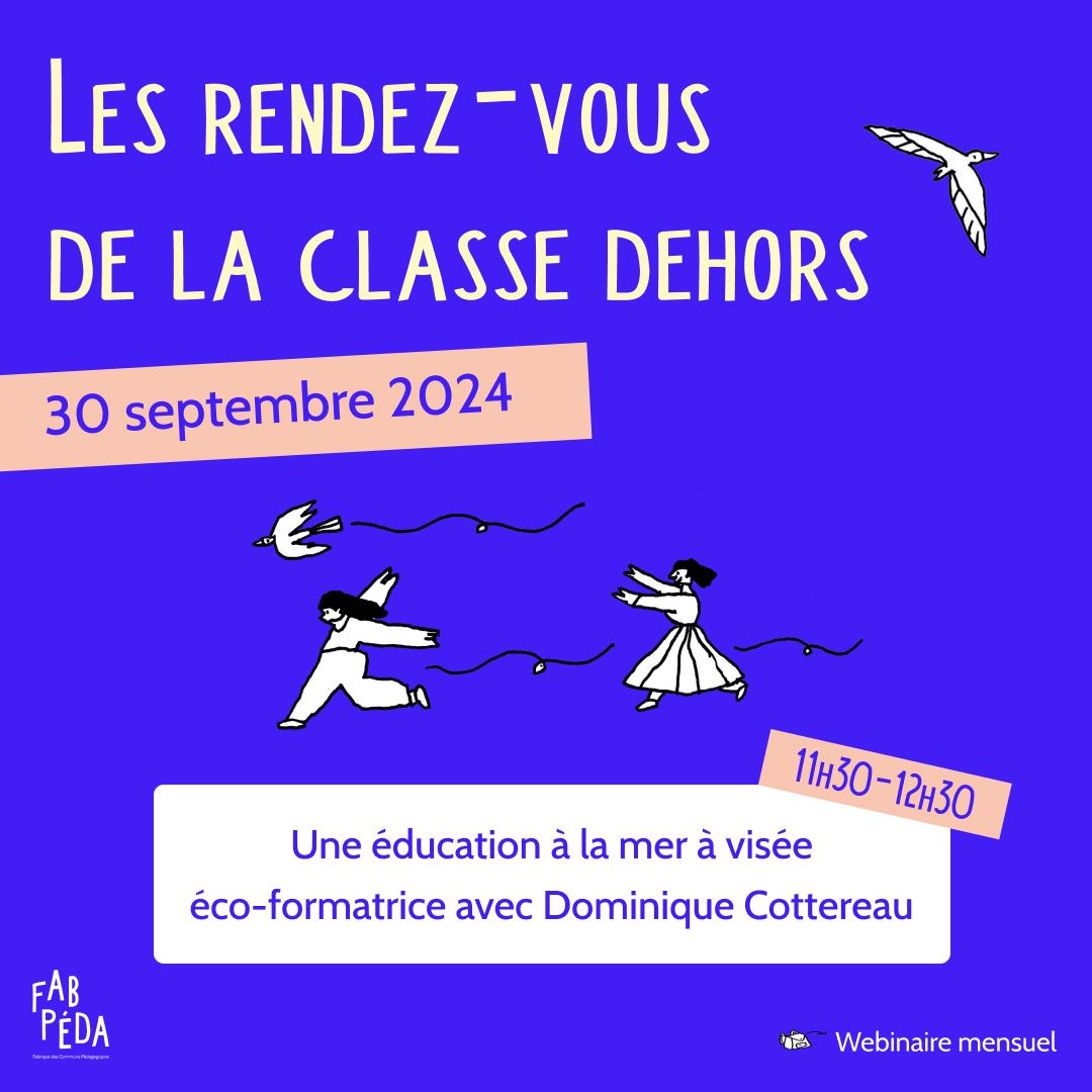 🌻 Rejoignez les Rendez-vous de la classe dehors, webinaire mensuel, gratuit et ouvert à tous, organisé par La Fabrique des Communs Pédagogiques. 

🖇 Inscription et programmation de l'année : airtable.com/app1zBA3aYQhxW…