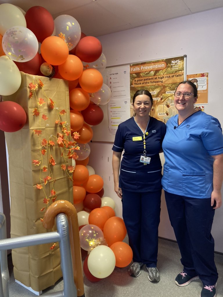 Falls Coordinator NHSAAA Jackie Bartlett tweet media