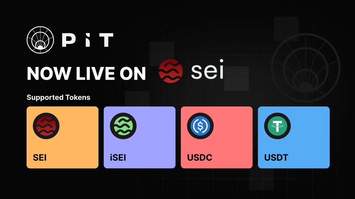 Introducing #PitFinance 🚀 A decentralized yield optimizer built  exclusively for Sei Network, designed to unlock the full potential of your  crypto assets With advanced strategies, Pit allows you to deposit assets and