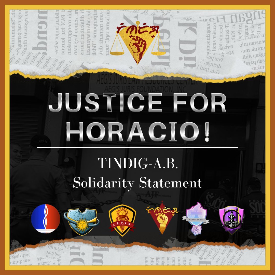 Tindig_USTAB's tweet photo. After seven years, the Manila Regional Trial Court (RTC) declared that the verdict on the suspects of the hazing slay case of Horacio "Atio" Castillo III, will be finally released on October 01, 2024 (Tuesday). https://t.co/WfyLrBcQ0n