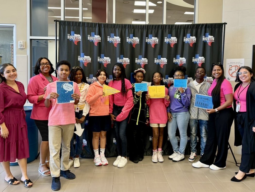 Sam Houston Middle School tweet media