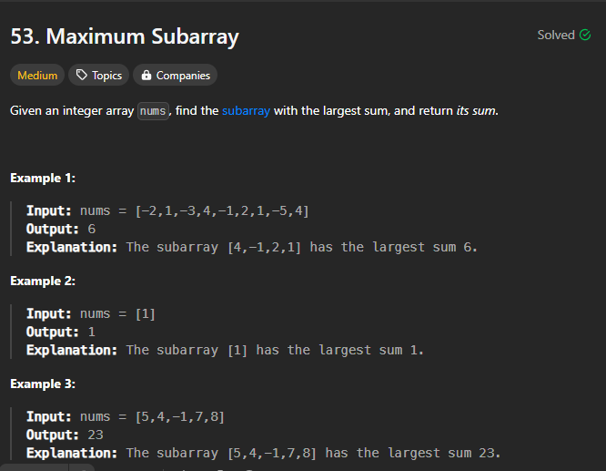 HarshKori49408's tweet photo. Today is the final problems of the #100 days coding  challenge  #Java  #corejava #num #subarray 👋👋 https://t.co/ZP4VVD0W96