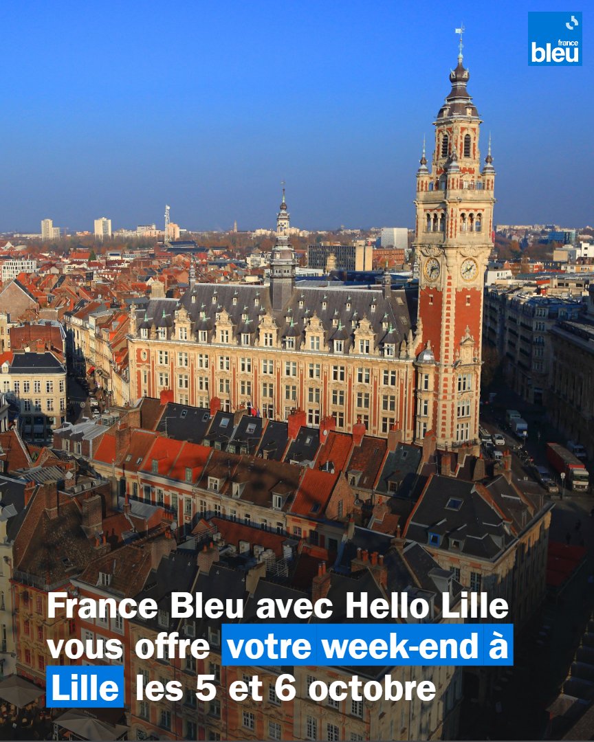 ici (@ici_officiel) on Twitter photo Vous n'avez pas pu assister à la Braderie de #Lille ? France Bleu et <a href="/Hello_Lille/">Hello Lille</a> vous offrent votre séjour pour venir découvrir la ville le temps d'un week-end, les 5 et 6 octobre
francebleu.fr/vie-quotidienn… Vous n'avez pas pu assister à la Braderie de #Lille ? France Bleu et <a href="/Hello_Lille/">Hello Lille</a> vous offrent votre séjour pour venir découvrir la ville le temps d'un week-end, les 5 et 6 octobre
francebleu.fr/vie-quotidienn…